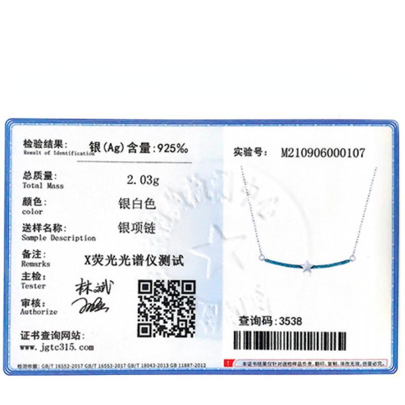 Dámsky klasický náhrdelník s príveskom Tancise S925 z mincového striebra