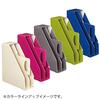 KOKUYO File Box KaTaSu with Handle Off-White Fu-KES470W