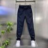 New Light Khaki Autumn Men's Casual Pants Micro-cone Loose Simple Micro-elastic Straight Men's Pants