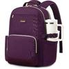 LOVEVOOK Laptop Backpack for Women with Pouch Pocket for Large Capacity Cup,15.6 Inch Laptop Computer Bag Travel Backpack Purse,Waterproof Work