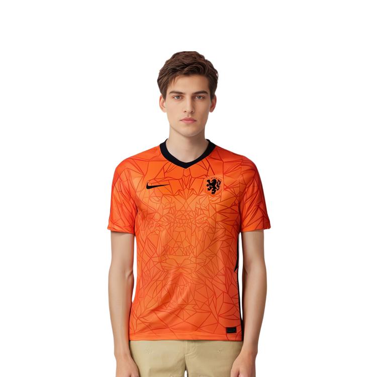 Nike Netherlands Men's Home Jersey 2020 Orange CD0712-819