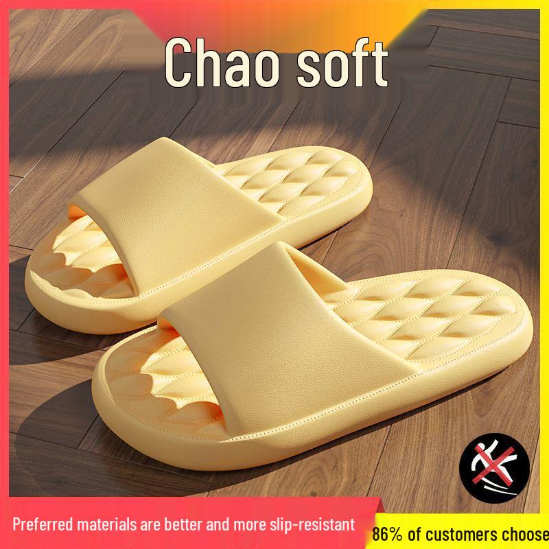 Men's and Women's Non-Slip, Anti-Odor Slippers - Large Size, Indoor/Outdoor Summer Use