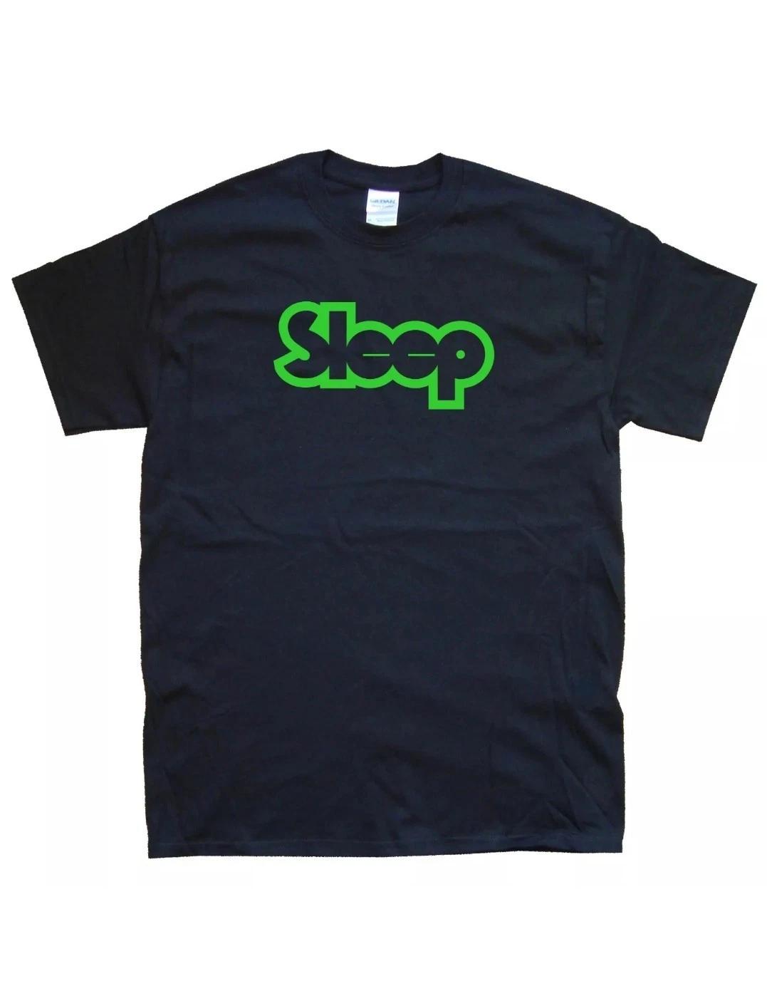 

SLEEP 100% Cotton T-shirt Mens Tees Top New Graphic 100% Cotton T-shirt Mens Tees Top sizes S M L XL XXL colours Black, White 3XL