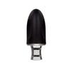 Stainless Steel And Plastic Knife Sharpener, Black