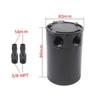 Aluminum Reservoir Oil Catch Can Baffled Aluminum Oil Separator Reservoir Tank Oil Catch Tank Kit