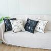 45x45cm Modern Simple Embroidery Throw Pillow Covers Luxury Butterfly Cushion Cover White Black Pillowcase for Sofa Home Decor