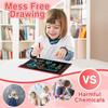 LCD Writing Tablet for Kids - FEBEST - ZXLCD-12-Red - 12 Inch - Red - Anti-glare Color Screen