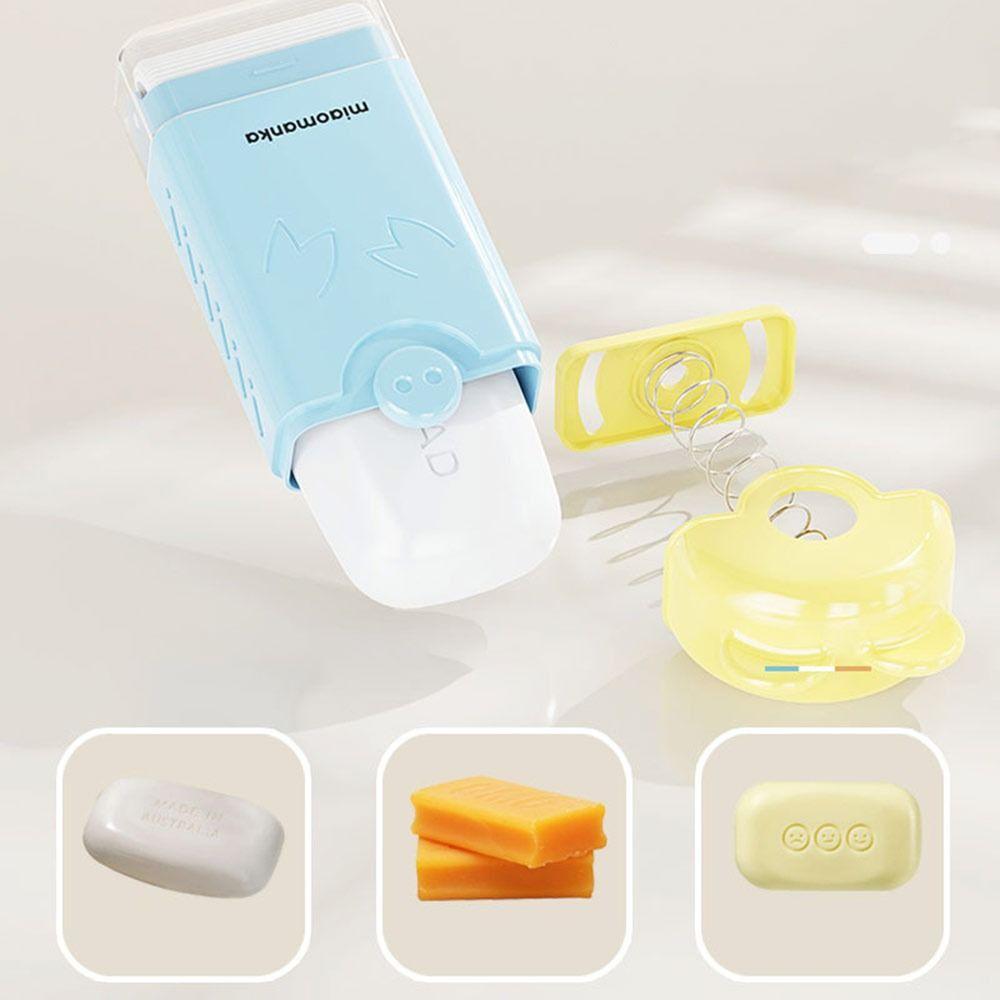 Soap Foaming Roller Washing Clothes Non Slip Soap Holder Multifunctional Creative Soap Box Soaps Organizer Bathroom Accessories