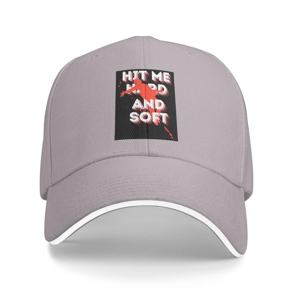 Hit Me Hard And Soft Billies Baseball Caps Snapback Baseball Hats Breathable Casual Casquette Outdoor for Men And Women