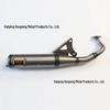 JOG90 Handmade Welded Exhaust Pipe for JOG50 90CC Motorcycle Modification