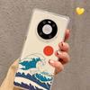 Custodia per telefono Cat Monte Fuji Giappone Paesaggio per Samsung S20 ULTRA S30 per Redmi 8 per Xiaomi Note10 per Huawei Y6 Y5 cover