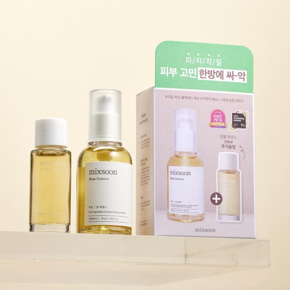Mixun [enhyfen Sunwoo Pick Exclusive Projection] Mixun Bean Essence 50ml Plan  + Centella Asiatica Essence 20ml
