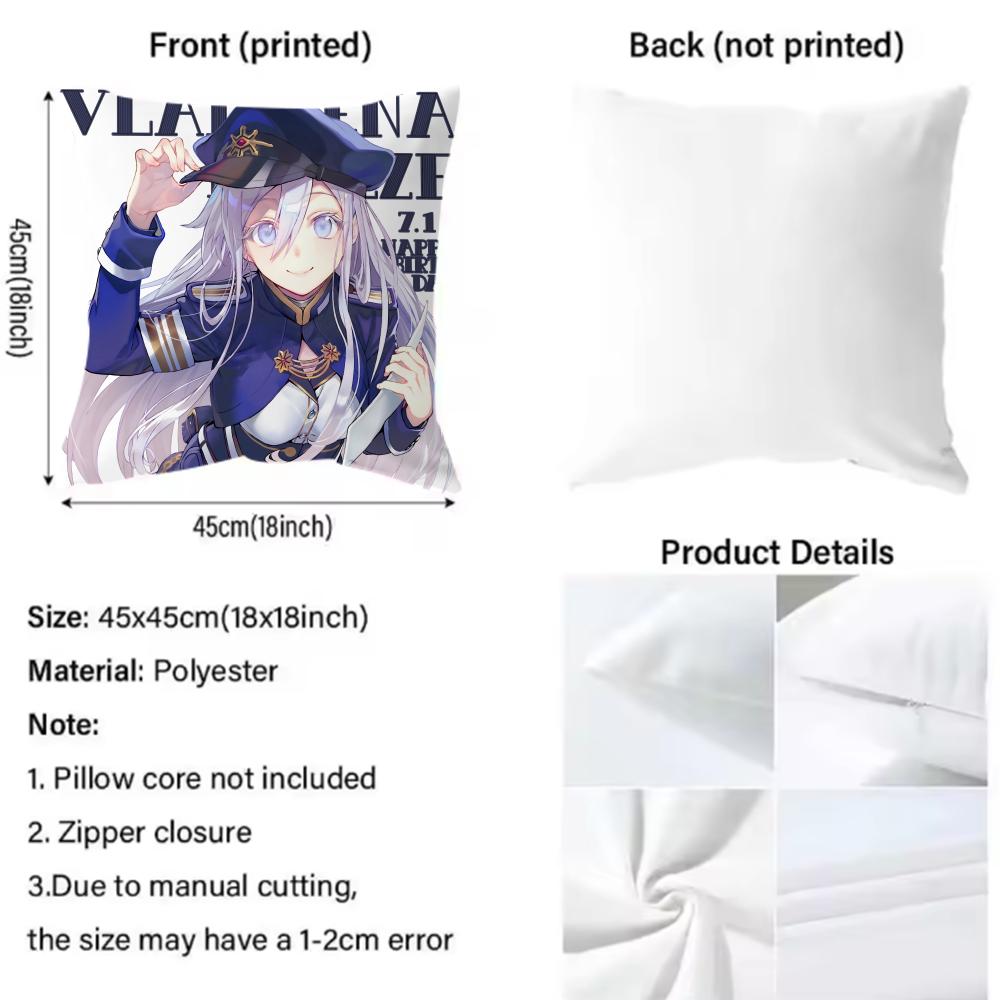 Anime 86 -Eighty S-Six Cushion Cover Home & Car Dual-Scene Pillow Cover: Reversible For Premium Comfort
