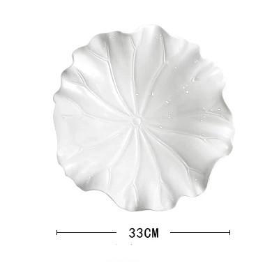 Decorațiune de Perete Ceramică Pește Pește Roșu Frunză de Lotus Tridimensională Agățătoare de Perete de Fundal Combinație Lac Gemenți Decor Cameră