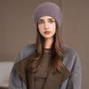 New Colored Diamond Hat Women's Winter Outdoor Fashion Thickened Warm Knitted Hat