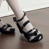 Fashion Butterfly-knot Lolita Women Mary Jane Shoes Elegant Round Toe Thick Heel Shoes Ladies Fashion Dress Pumps