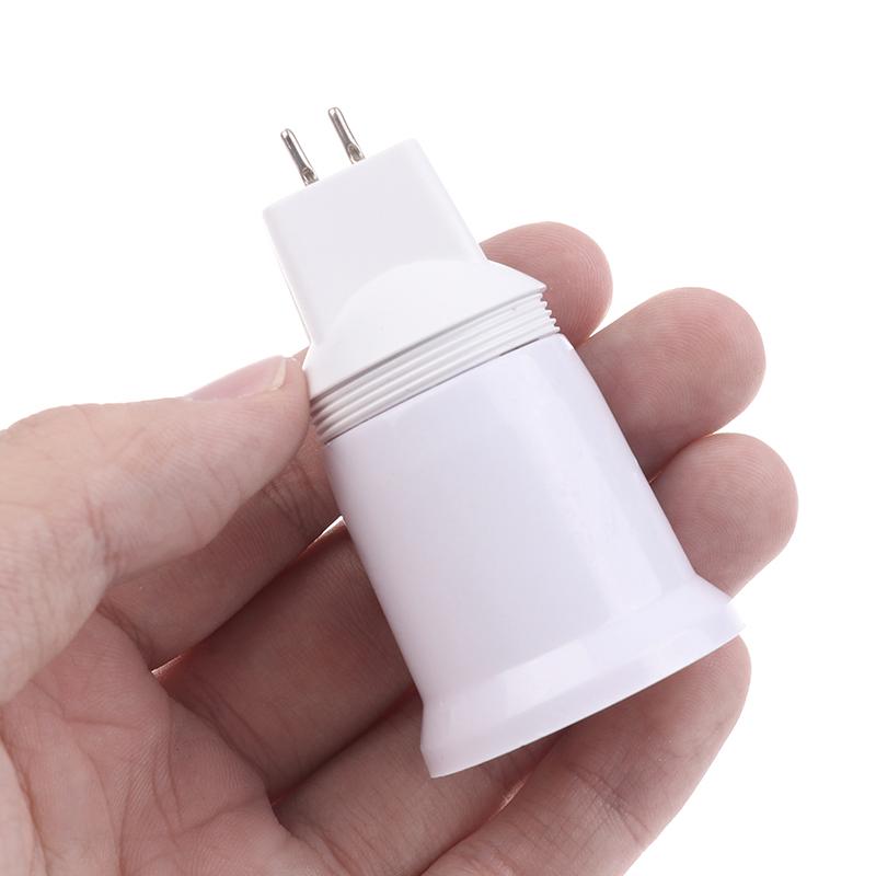 Mr16 G5.3 To E26/E27 Plug-In Lampholder Changed To Threaded Lampholder Lamp Holder Converter Adapter Screw Socket