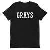 Grays Baseball Graphic Tee Shirt Unisex t-shirt
