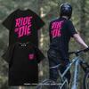 2025 Mode Neue Radsportbekleidung Bike Ride or Die Lockerer Sommer Baumwolle MUCOFF Kurzarm-T-Shirt für Unisex und Unisex Oberteile