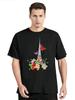 Summer Butterfly Bow Sweet Flower Fashion Unisex Oneck Print T Shirt Female Casual Top Tshirts Graphic Tee Unisex Tshirt