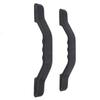 2pcs RV Door Grab Handle Nylon RV Entry Door Assist Handle for RV Step Travel Trailer Toilet 232mm Black