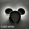 Luminous Cat Ears Headband LED Hair Band Kawaii Hair Accessories for Women Glowing Headband Birthday Christmas Party Supplies