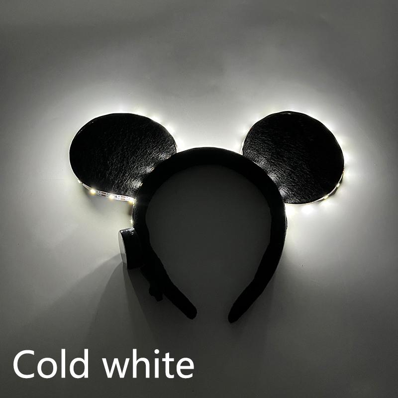 Luminous Cat Ears Headband LED Hair Band Kawaii Hair Accessories for Women Glowing Headband Birthday Christmas Party Supplies