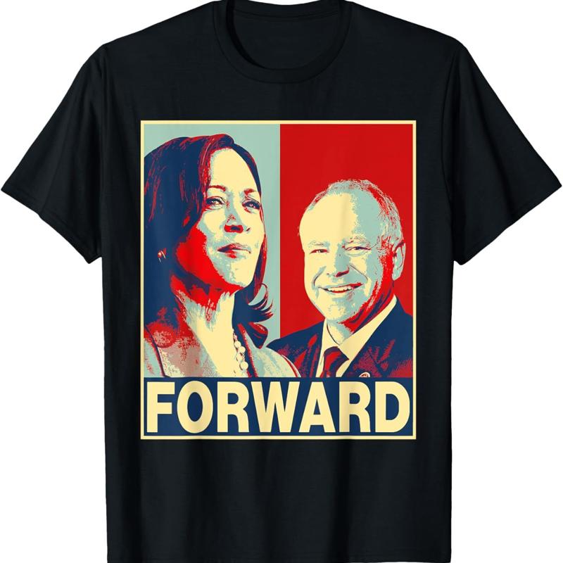 Harris valse avant Walz 2024 Kamala Tim t-shirt S