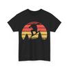 Snowboarding Shirt, Snowboarder Silhouette Wintersportfans Sonnenuntergang T-Shirt