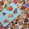 50Pcs Anime Sailor Capybara Stickers Kawaii  DIY Luggage Water Bottle Phone Case Waterproof Cartoon Sticker for Kids Toys