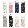 Insulated Water Bottle Floral Printed Stainless Steel Leak Proof Reusable for Office Women Girls Daily Drinking