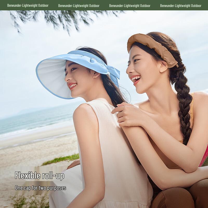 beneunder Women's UV Protection Visor Sun Hat TS55024