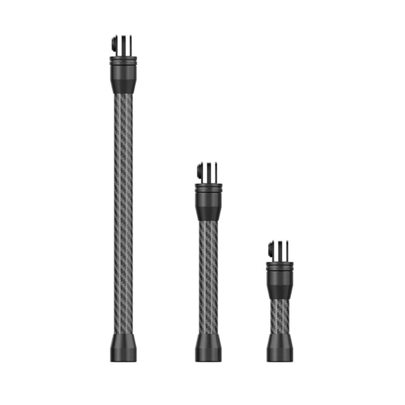 Aluminum Carbon Fiber Camera Adapters Rod 1/4inch Thread Mount For Tripods Monopod Live Streaming Stands Photography Accessories