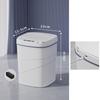 14L Automatic Waste Container Light Feature Twist Protect Three Detection Picks For Telecommute And Bathroom Use