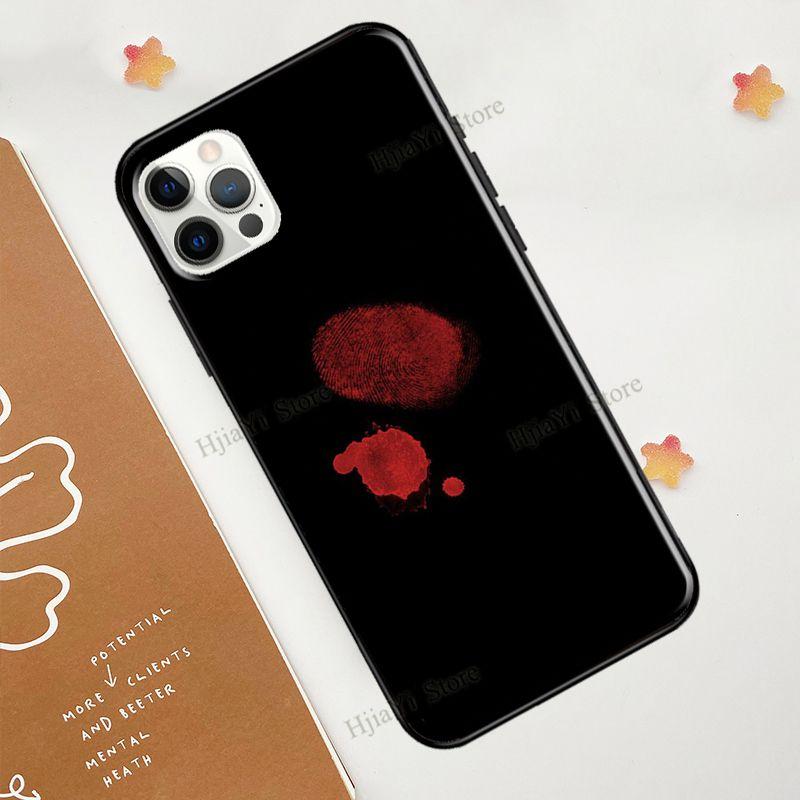 Bloody Blood Hand Case For iPhone 12 Pro Max 13 mini 6S 7 8 Plus SE 2020 Case For iPhone 11 Pro Max XS X XR