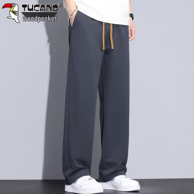 TUCANO Men's Loose Straight-Leg Casual Sport Pants