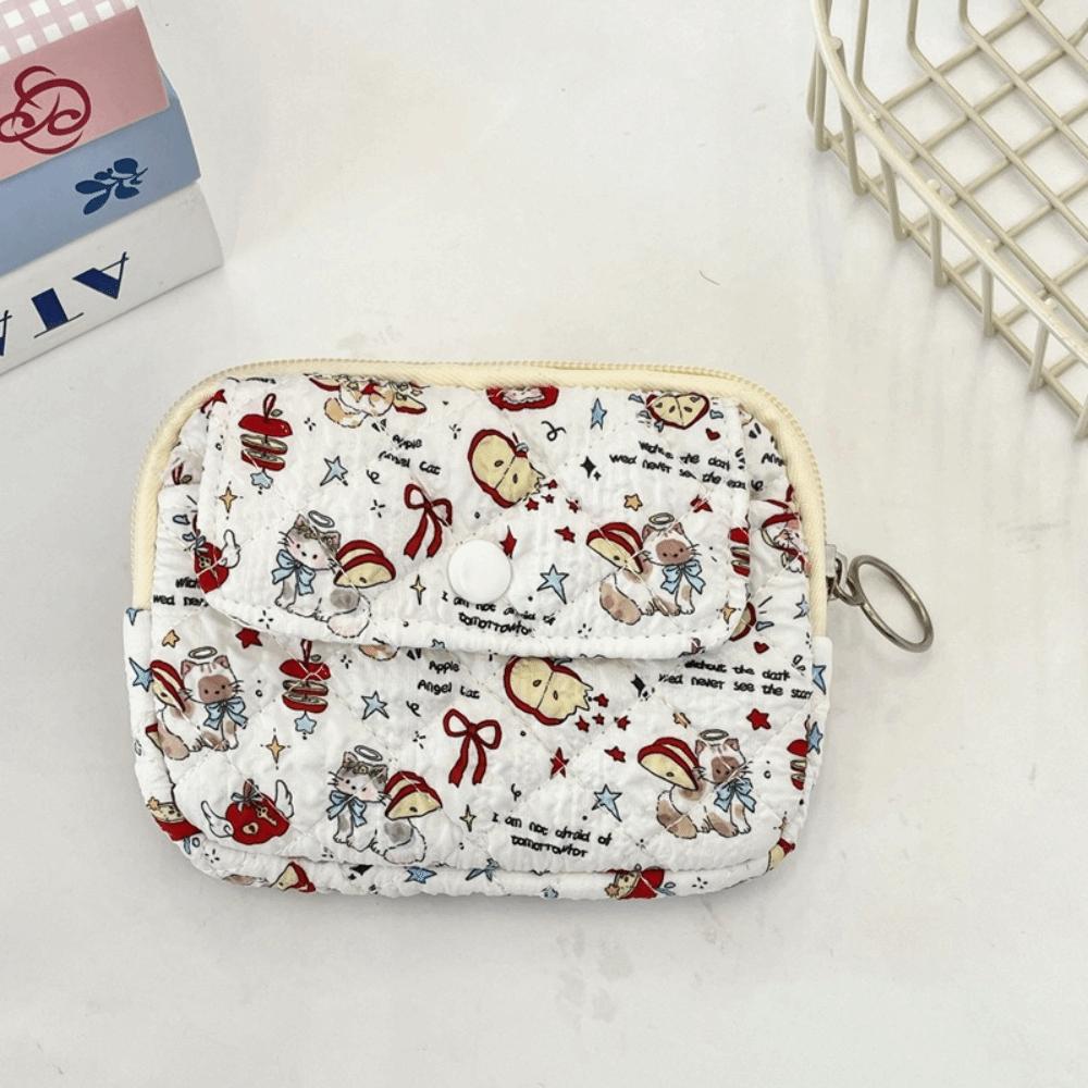 Korean Style Small Lipstick Bag Multifuctional Cute Wallet Sanitary Napkin Storage Bag  Daily