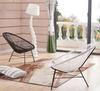 Balcony table and chair outdoor table and chair garden furniture garden rattan chair net red leisure villa lazy