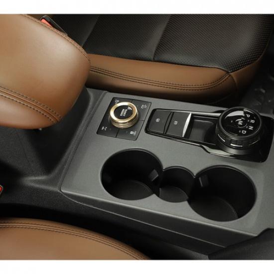 Gold 4WD Four-wheel Drive Switch Knob Trim Cover for Ford Bronco Sport -25