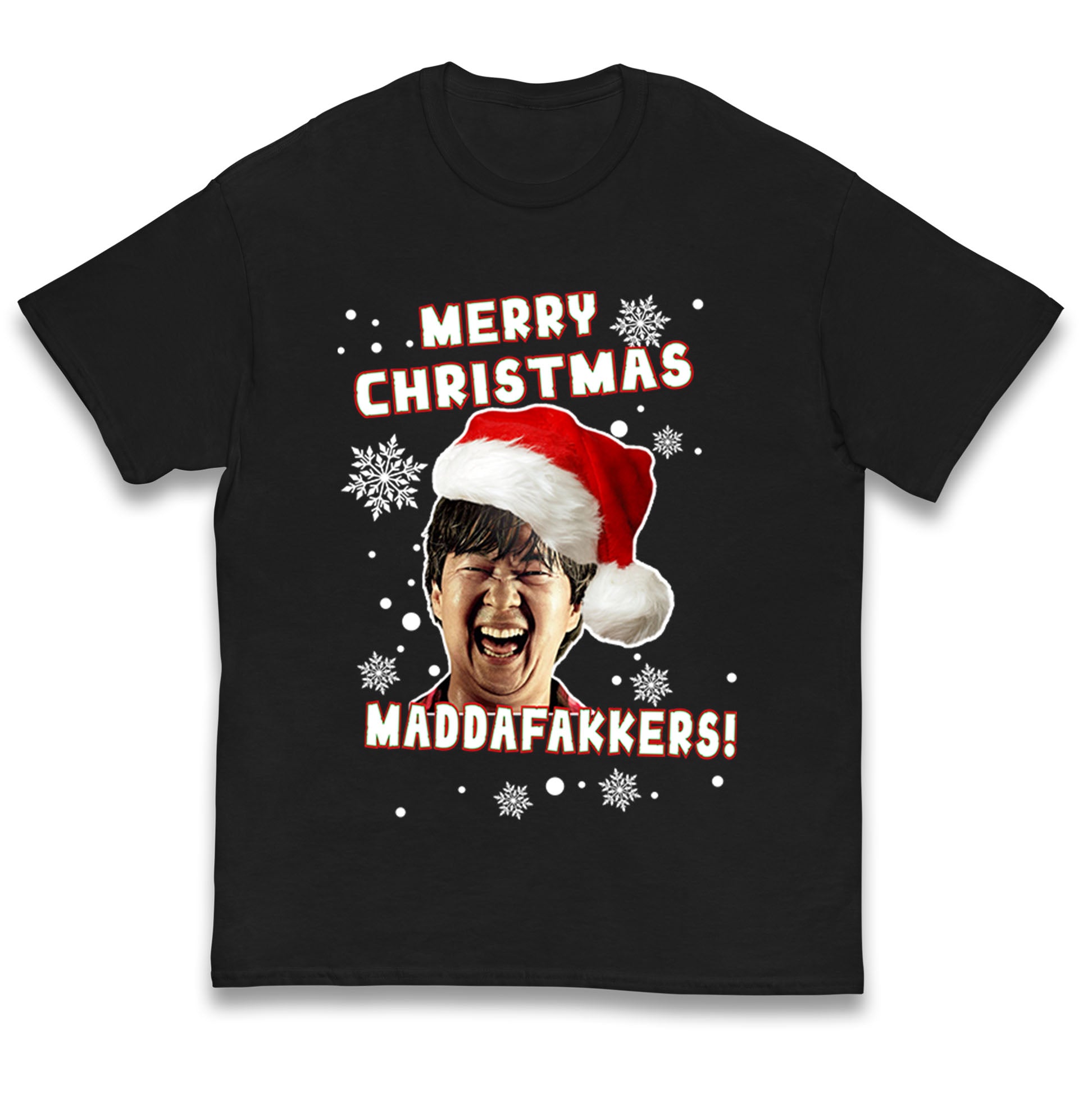Chow The Hangover Merry Christmas Maddafakkers! Christmas Kids T Shirt 110
