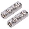2pcs Power Cord Extension Terminal 8 Gauge Input Output Wire Coupler Joiner for Car Audio System