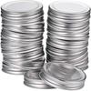 20Pcs Split-type Replacement Rings Secure Mason Canning Lids Reusable Mason Jar Lids  Glass Jar