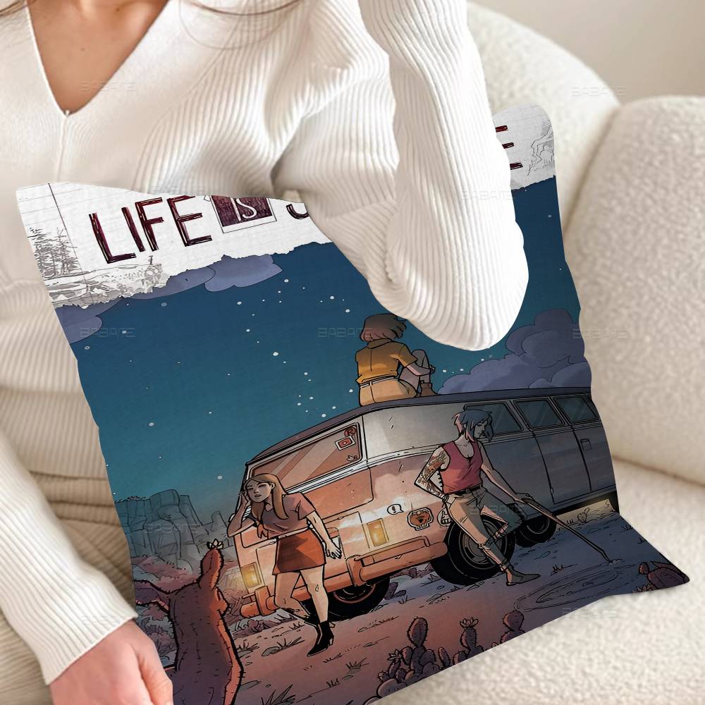 Игра L-Life Is S-strange Подушка Подарок Декор для дома и офиса Подушка Спальня Диван Автомобильная Подушка Чехол для подушки 30cmx30cm