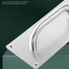Furniture Handle Heavy Duty Barn Door Pull Stainless Steel Gate Door Handle Door Plate Handle  Pull