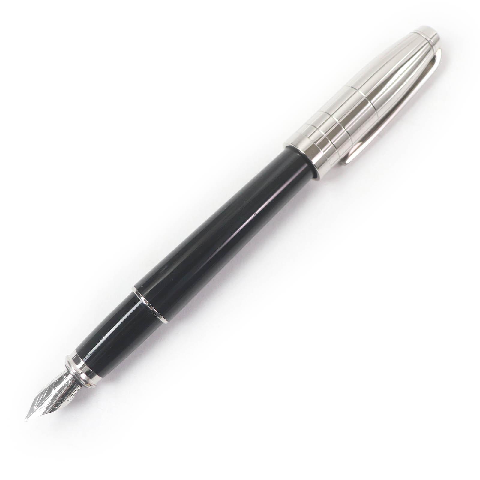 Very Good Dupont fountain pen Fidelio Cap type black 14K mens Used