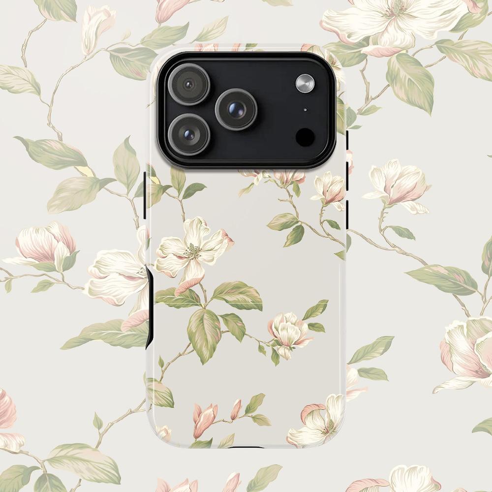 

Clmj Spring Flower Phone Case For IPhone 17 17e 16e 16 15 14 13 12 11 X XS XR XSMAX 7 8 Air Pro Max Plus Double-layer Back Cover iPhone 11