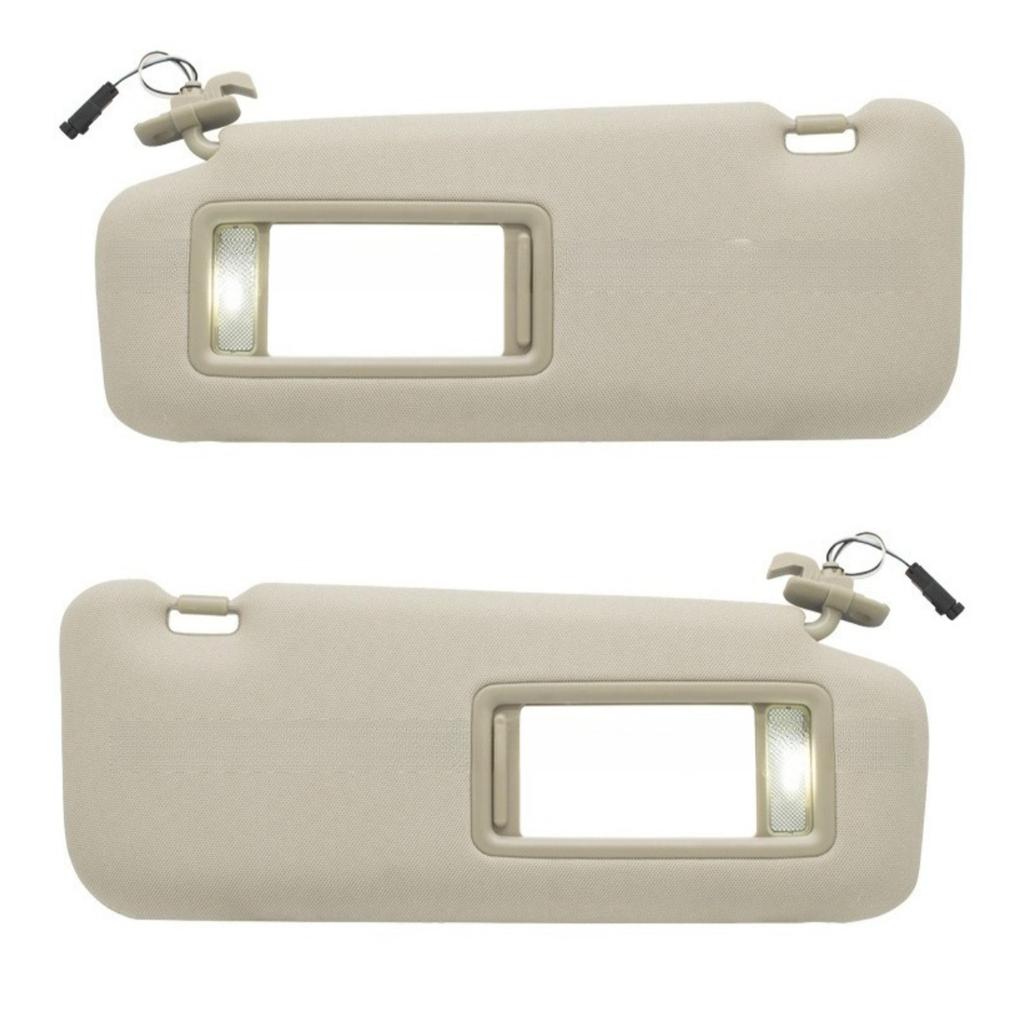 Car sun visor For Mazda CX-9 2010-2015 Interior Sun Visor with Lamp, Left & Right Side, OE: TDY1-69-320