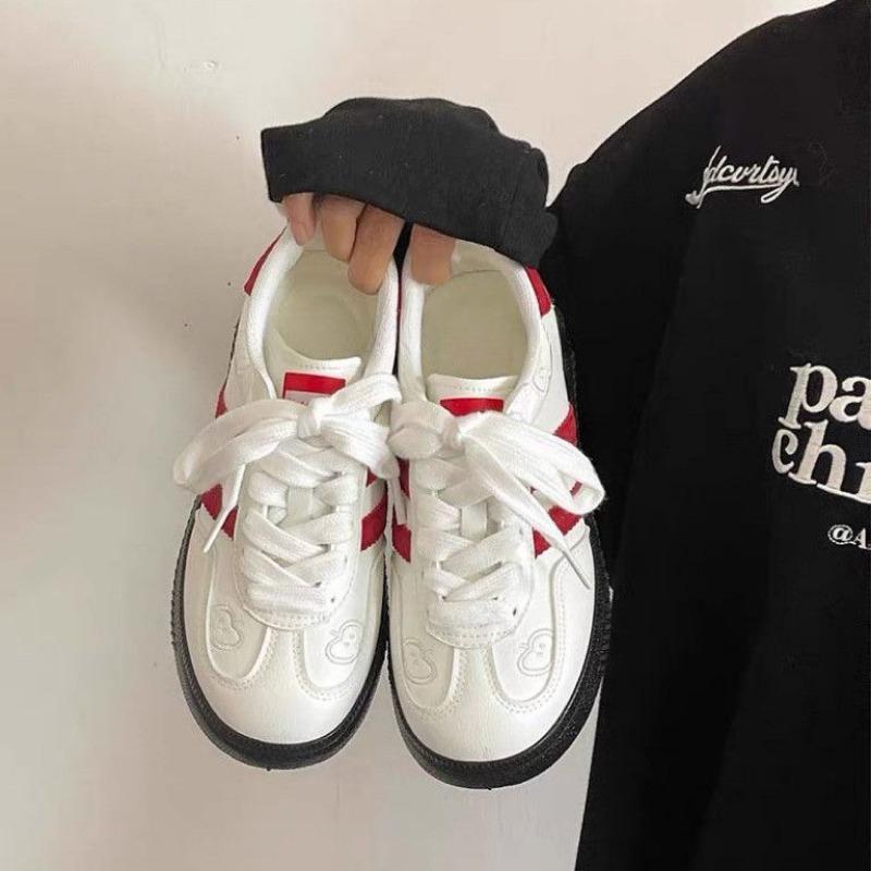 Children's New Board Shoes Platform White Shoes Versatile Casual Shoes Tide