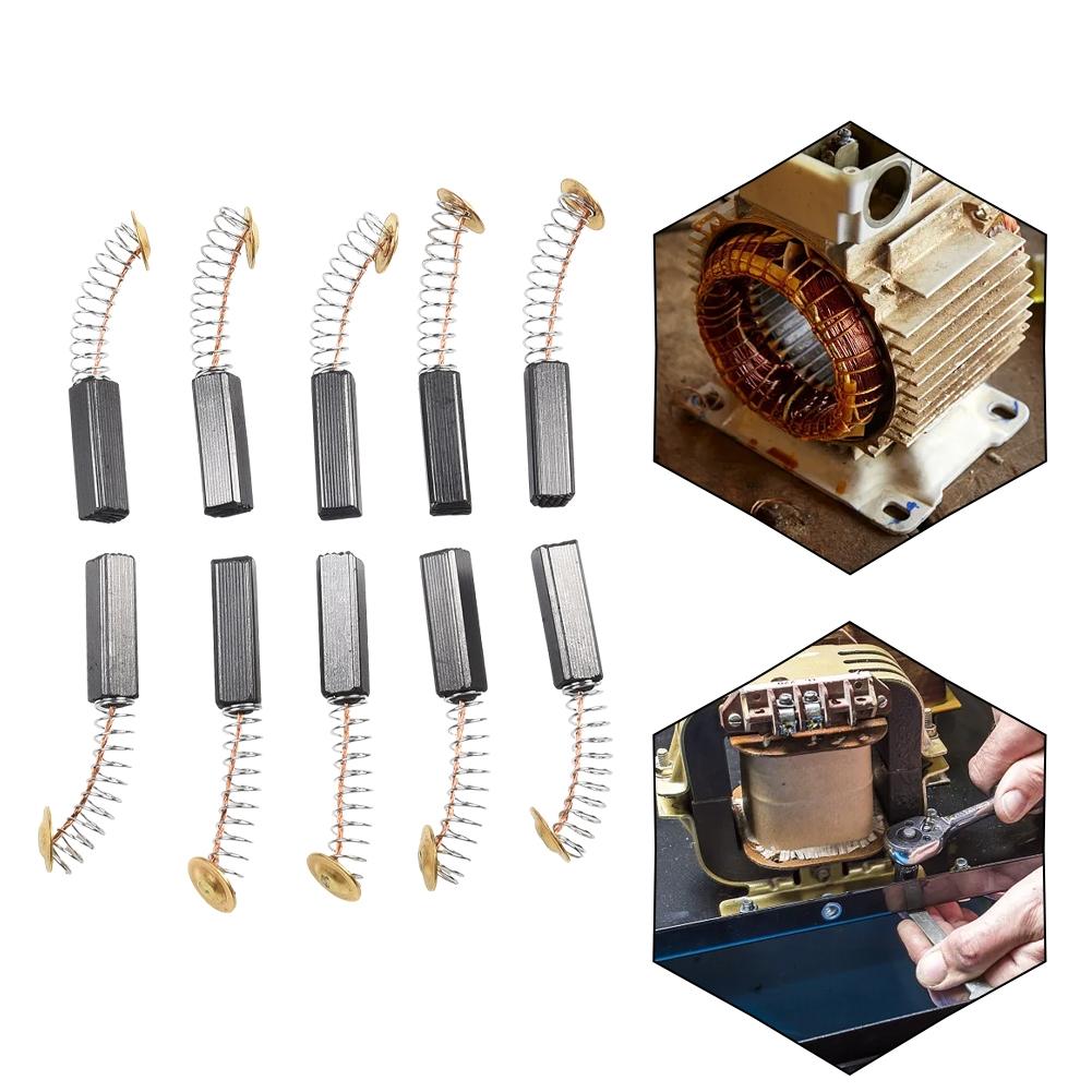 Premium 10 perii de cărbune pentru motor pentru scule electrice de găurit 6x6x20mm