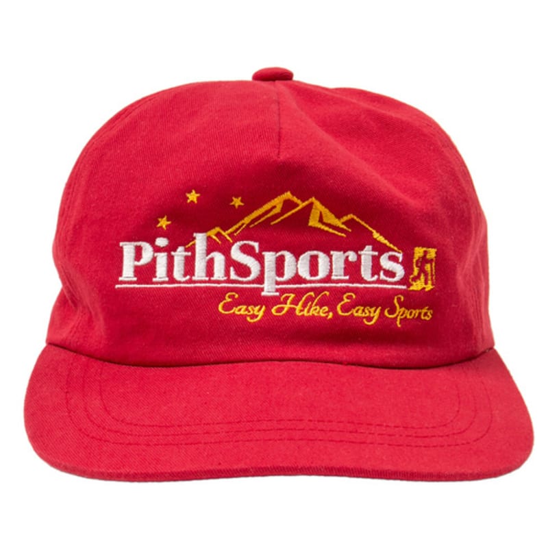 

pithsports E.H.E.S Washing Cap (Vintage Red) red